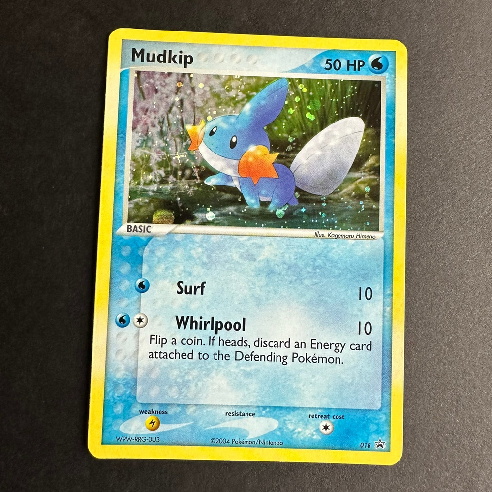 Pokemon TCG Mudkip 018 (EX Deck Tin) Nintendo Promos Holo NM